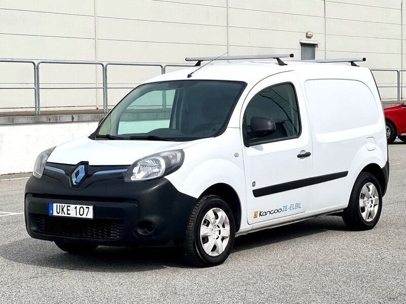 Vit Begagnad 2015 Renault Kangoo Minibuss | 59 800 kr (Lite dyr) - Bild 1/4