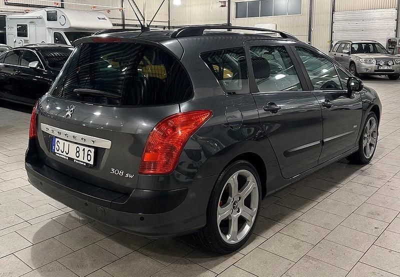 Begagnad Peugeot 308 SW 140 HK (102 kW) 2009 Mörkgrå Kombi