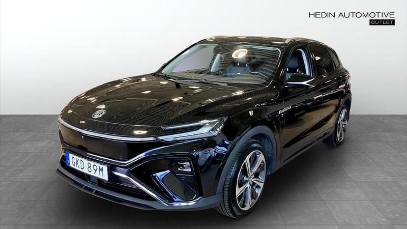 Svart (black) Begagnad 2022 MG Marvel R Luxury SUV | 252 900 kr - Bild 1/4