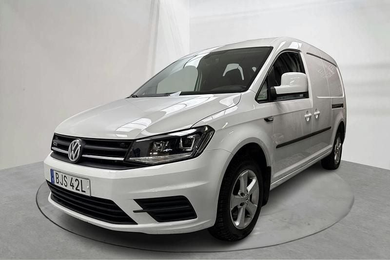 Begagnad VW Caddy Maxi 150 HK (110 kW) 2019 Vit Minibuss