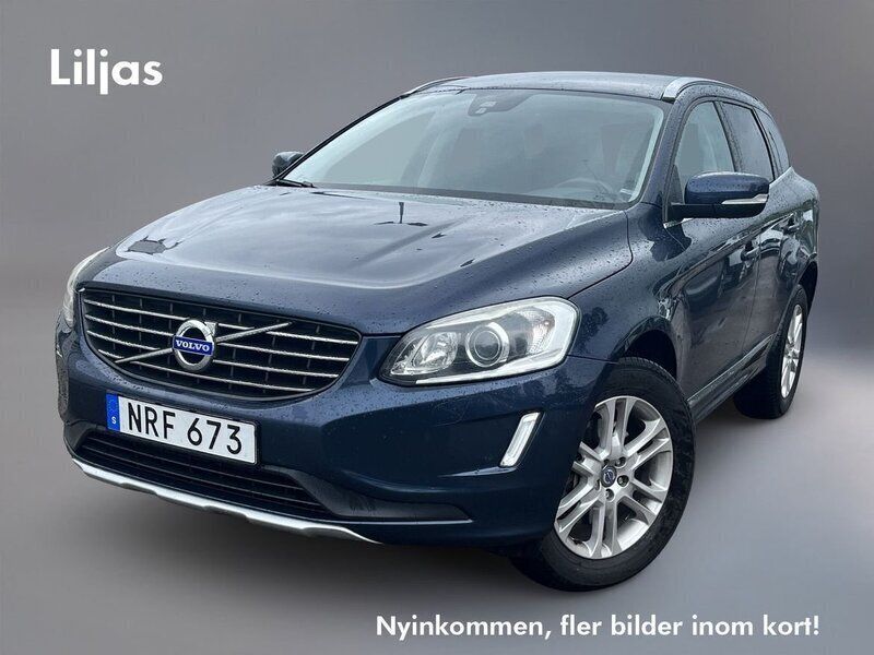 Blå Begagnad 2014 Volvo XC60 Business Edition SUV | 185 000 kr (Marknadspris) - Bild 1/2