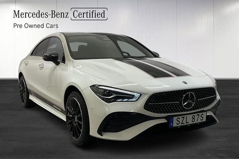 Begagnad Mercedes CLA250 AMG 220 HK (161 kW) 2024 Vit Sedan