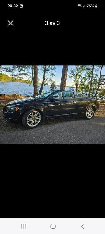 Svart Begagnad 2008 Volvo C70 Cab | 88 000 kr (Marknadspris) - Bild 1/4
