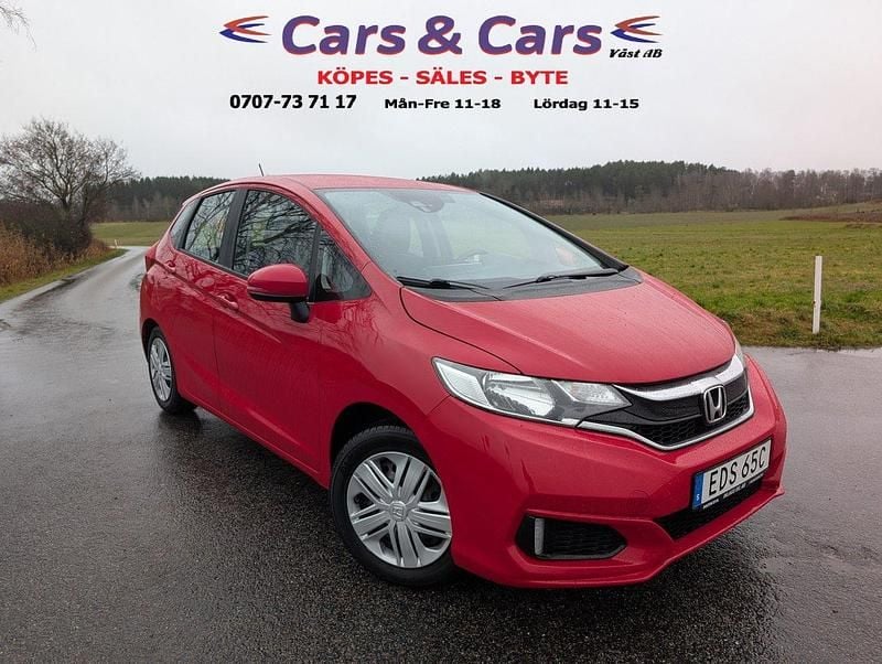 Röd Begagnad 2019 Honda Jazz Halvkombi | 109 900 kr (Dyr) - Bild 1/4