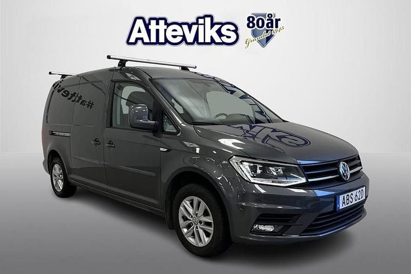 Grå Begagnad 2020 VW Caddy Maxi Minibuss | 245 000 kr (Dyr) - Bild 1/4