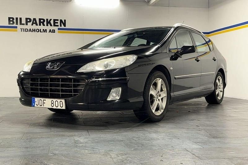 Svart Begagnad 2008 Peugeot 407 Kombi | 29 500 kr (Lite dyr) - Bild 1/4