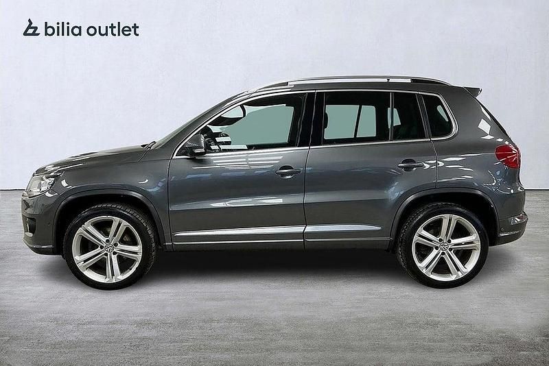 Begagnad VW Tiguan R-line 160 HK (117 kW) 2015 Grå SUV