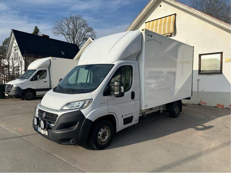 Vit Begagnad 2019 Fiat Ducato Van | 249 750 kr - Bild 1/4