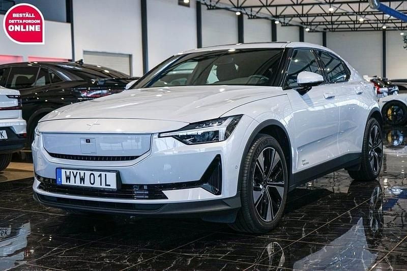 Silver Begagnad 2023 Polestar 2 Long Range Dual motor Halvkombi | 464 500 kr (Bra pris) - Bild 1/4