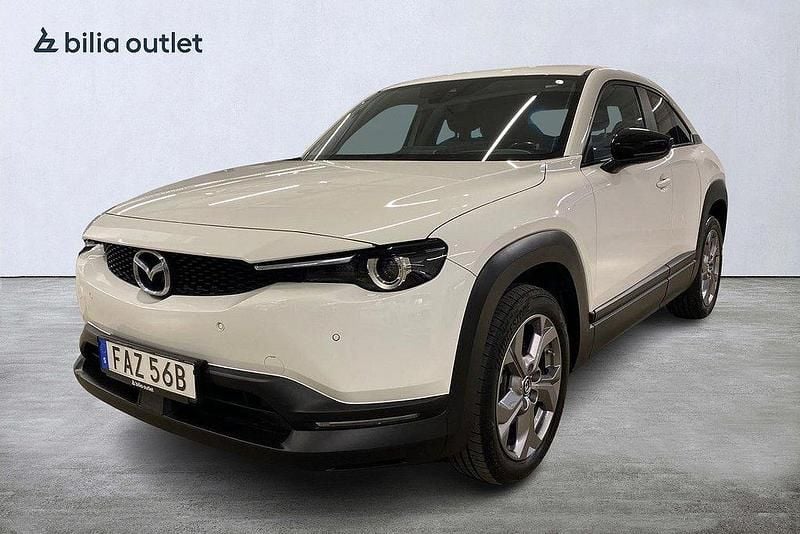 Vit Begagnad 2022 Mazda MX30 SUV | 154 900 kr (Marknadspris) - Bild 1/4