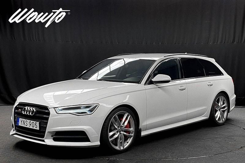 Vit Begagnad 2017 Audi S6 Exclusive Kombi | 429 800 kr (Bra pris) - Bild 1/3