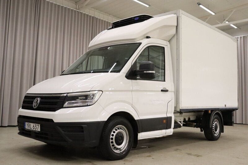 Vit Begagnad 2019 VW Crafter Van | 269 900 kr (Marknadspris) - Bild 1/4