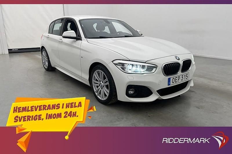 Begagnad BMW 118 M Sport 136 HK (100 kW) 2016 Vit Halvkombi