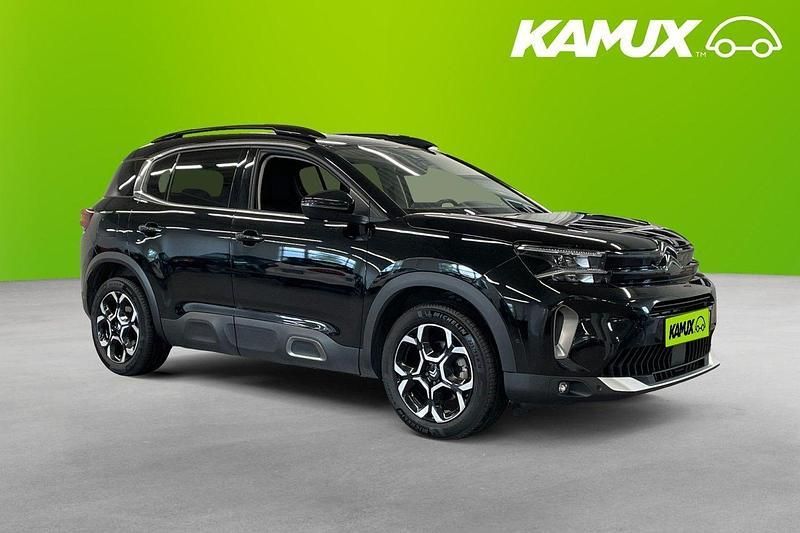 Svart Begagnad 2023 Citroën C5 Aircross PureTech SUV | 204 800 kr (Marknadspris) - Bild 1/4