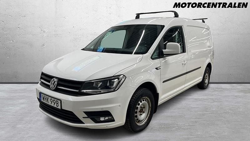 Begagnad VW Caddy Maxi 103 HK (75 kW) 2020 Vit Minibuss