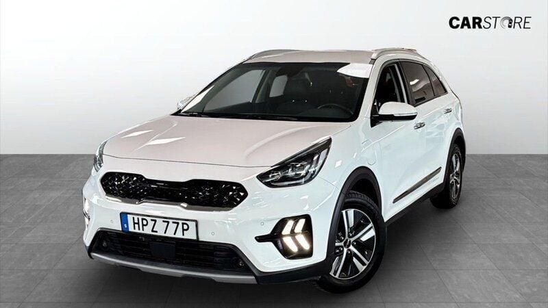 Vit (white) Begagnad 2021 Kia Niro 2 SUV | 264 900 kr (Marknadspris) - Bild 1/4