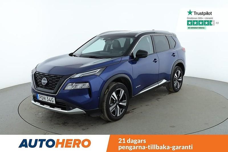 Blå Begagnad 2022 Nissan X-Trail 360º SUV | 394 000 kr - Bild 1/4