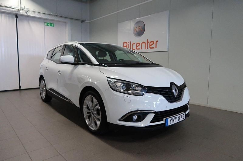 Vit Begagnad 2017 Renault Grand Scénic IV Minibuss | 149 900 kr (Marknadspris) - Bild 1/4