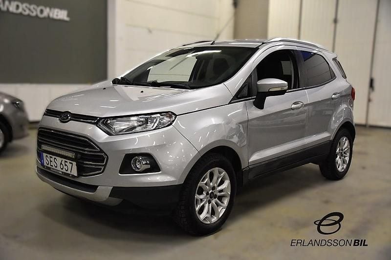 Grå Begagnad 2016 Ford Ecosport Titanium SUV | 104 900 kr - Bild 1/4