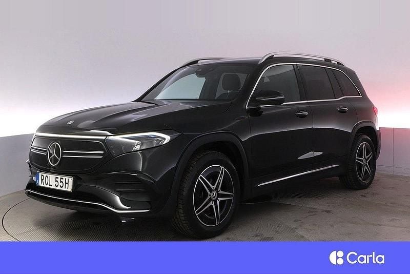 Svart Begagnad 2022 Mercedes EQB350 AMG SUV | 395 900 kr - Bild 1/4