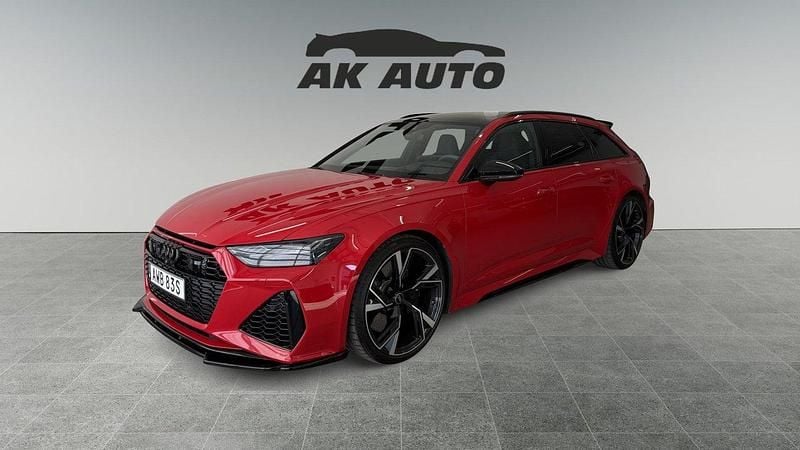 Röd Begagnad 2022 Audi RS6 Kombi | 1 099 000 kr (Bra pris) - Bild 1/4