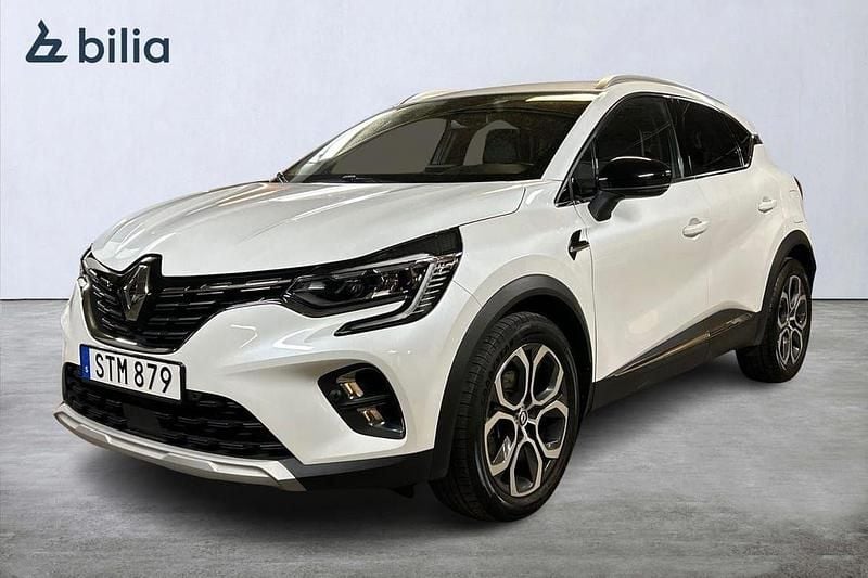 Vit Begagnad 2021 Renault Captur Intens SUV | 209 900 kr (Marknadspris) - Bild 1/3