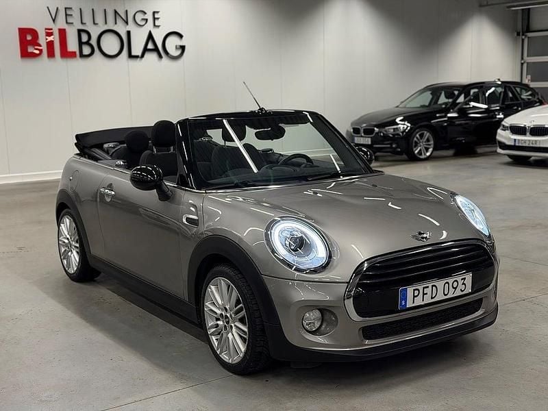 Begagnad Mini Cooper Cabriolet 136 HK (100 kW) 2017 Grå Cab