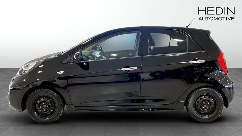 Begagnad Kia Picanto 84 HK (61 kW) 2015 Svart Halvkombi