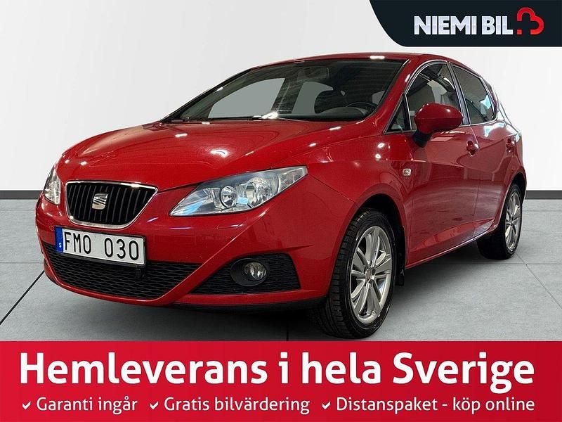 Röd Begagnad 2010 Seat Ibiza Style Halvkombi | 64 900 kr (Dyr) - Bild 1/3
