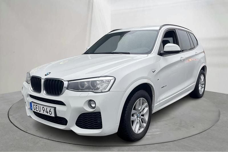 Begagnad BMW X3 Performance 190 HK (139 kW) 2017 Vit SUV