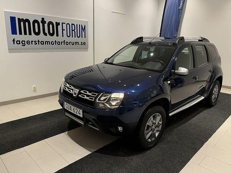 Blå Begagnad 2016 Dacia Duster SUV | 114 900 kr (Marknadspris) - Bild 1/4