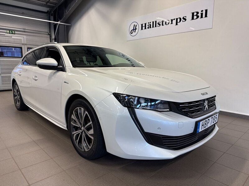 Vit Begagnad 2021 Peugeot 508 Kombi | 249 900 kr (Marknadspris) - Bild 1/3