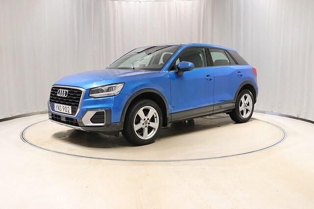 Blå Begagnad 2017 Audi Q2 Sport SUV | 179 900 kr (Marknadspris) - Bild 1/4