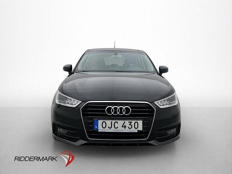 Begagnad Audi A1 Sportback S-Line 95 HK (69 kW) 2016 Svart Halvkombi