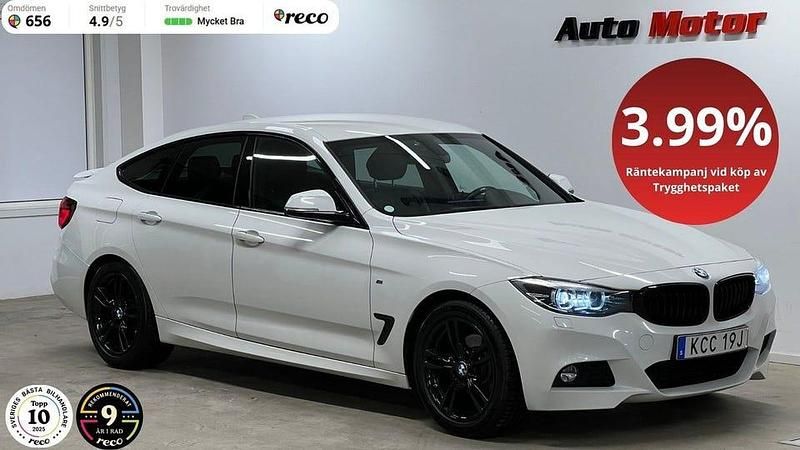 Vit Begagnad 2019 BMW 320 Gran Turismo M Sport Halvkombi | 199 900 kr (Marknadspris) - Bild 1/3