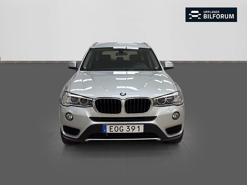 Begagnad BMW X3 190 HK (139 kW) 2017 Glaciärsilver metallic SUV