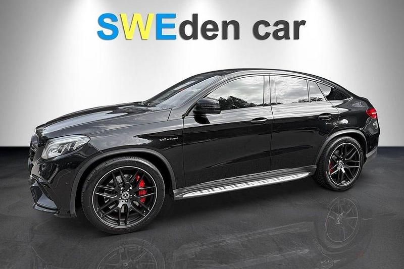 Svart Begagnad 2018 Mercedes GLE63 AMG AMG Sportkupé | 529 900 kr - Bild 1/4
