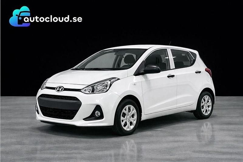 Vit Begagnad 2013 Hyundai i10 Comfort Halvkombi | 59 800 kr (Marknadspris) - Bild 1/4