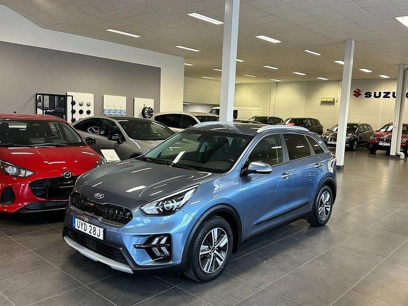 Blå Begagnad 2020 Kia Niro Advance SUV | 209 900 kr (Marknadspris) - Bild 1/4