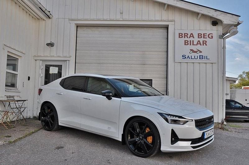 Vit Begagnad 2022 Polestar 2 Long Range Dual motor Sedan | 529 000 kr - Bild 1/4