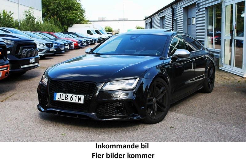 Svart Begagnad 2013 Audi S7 Sportback S-Line Halvkombi | 319 900 kr - Bild 1/3