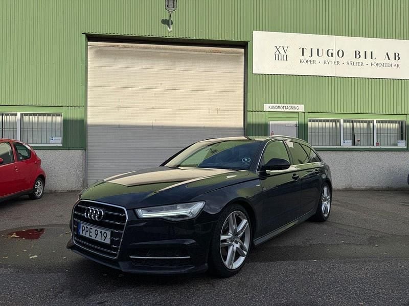 Svart Begagnad 2017 Audi A6 S-line plus Kombi | 179 900 kr (Marknadspris) - Bild 1/4