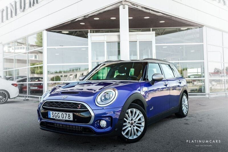 Blå Begagnad 2018 Mini Cooper S Clubman Salt Kombi | 199 000 kr (Marknadspris) - Bild 1/4