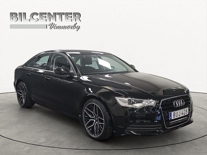Svart Begagnad 2014 Audi A6 Proline Sedan | 139 500 kr (Marknadspris) - Bild 1/4