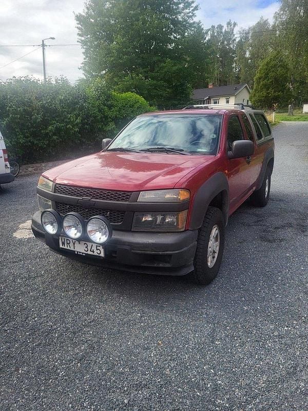 Röd Begagnad 2005 Chevrolet Colorado Sedan | 59 000 kr (Superpris) - Bild 1/4