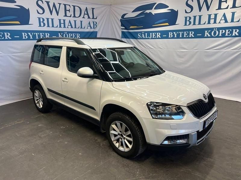Vit Begagnad 2017 Skoda Yeti Outdoor SUV | 94 800 kr (Superpris) - Bild 1/4