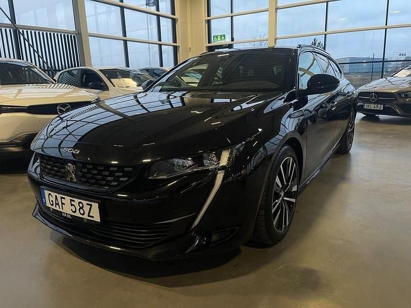 Svart Begagnad 2022 Peugeot 508 SW GTi Kombi | 349 900 kr - Bild 1/4