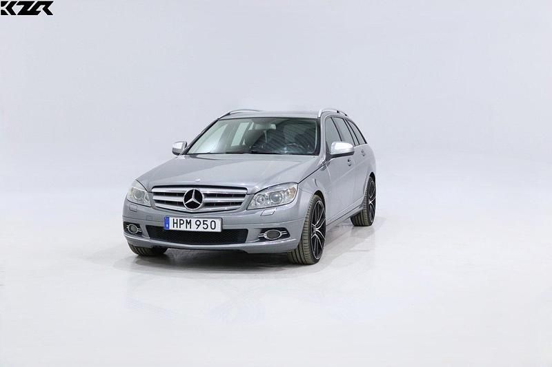 Grå Begagnad 2008 Mercedes C320 Avantgarde Kombi | 99 500 kr (Dyr) - Bild 1/4