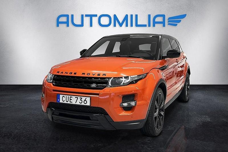 Begagnad Land Rover Range Rover evoque 190 HK (139 kW) 2014 Orange SUV