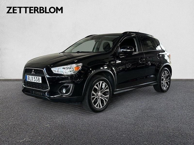 Svart Begagnad 2016 Mitsubishi ASX SUV | 139 000 kr (Marknadspris) - Bild 1/4